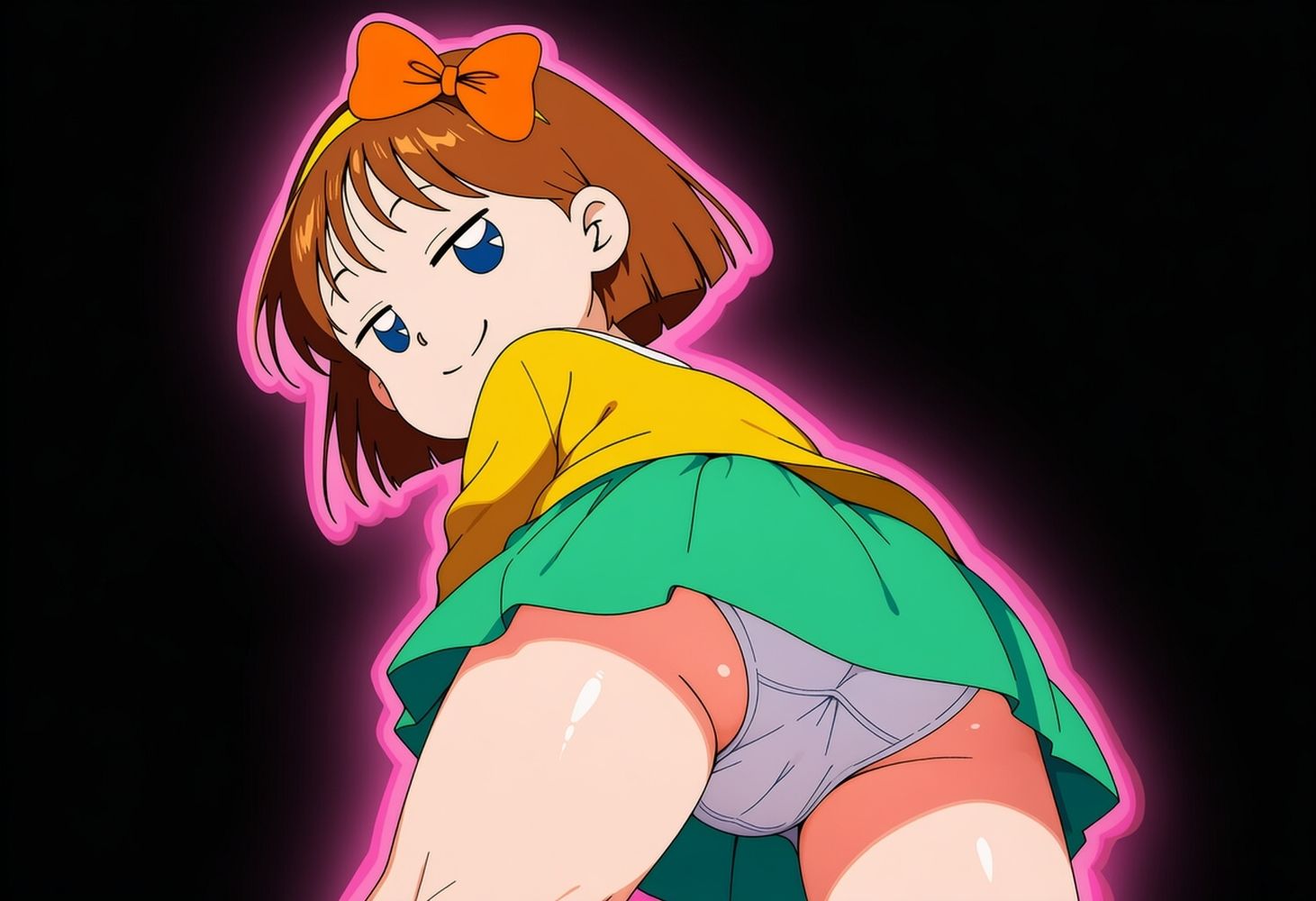 キャラ色々お尻見抜き2 サンプル2ページ目