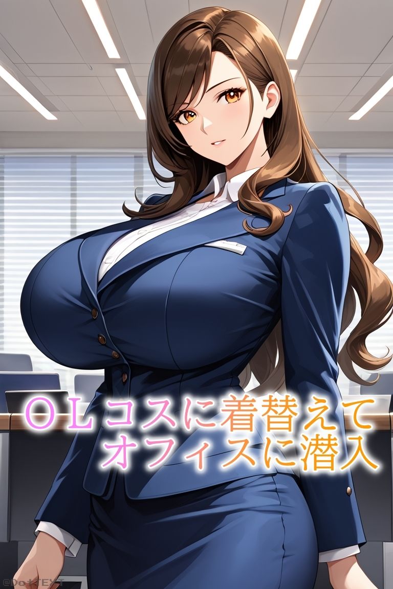 バストガーディアンズ 乳嵐レイナ オフィス潜乳編 サンプル1ページ目