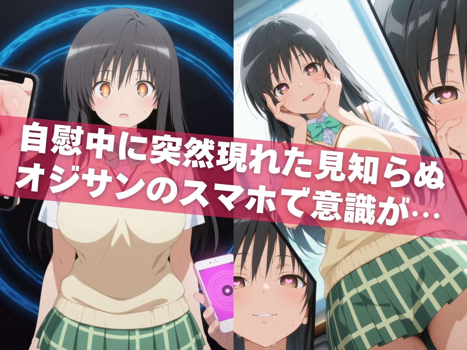オナニー覗かれ、寝取られて  T●LOVEる（vol.1） 〜 学校編 〜 おじさんに暴かれた秘密 サンプル4ページ目