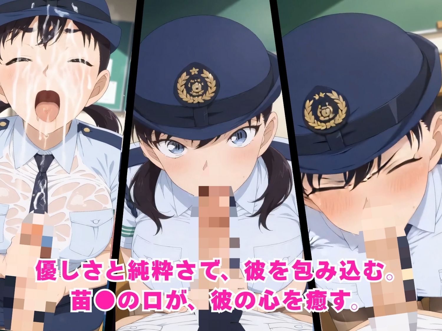 フェラチオ動画  名探偵コ●ン 編  vol.2 サンプル6ページ目