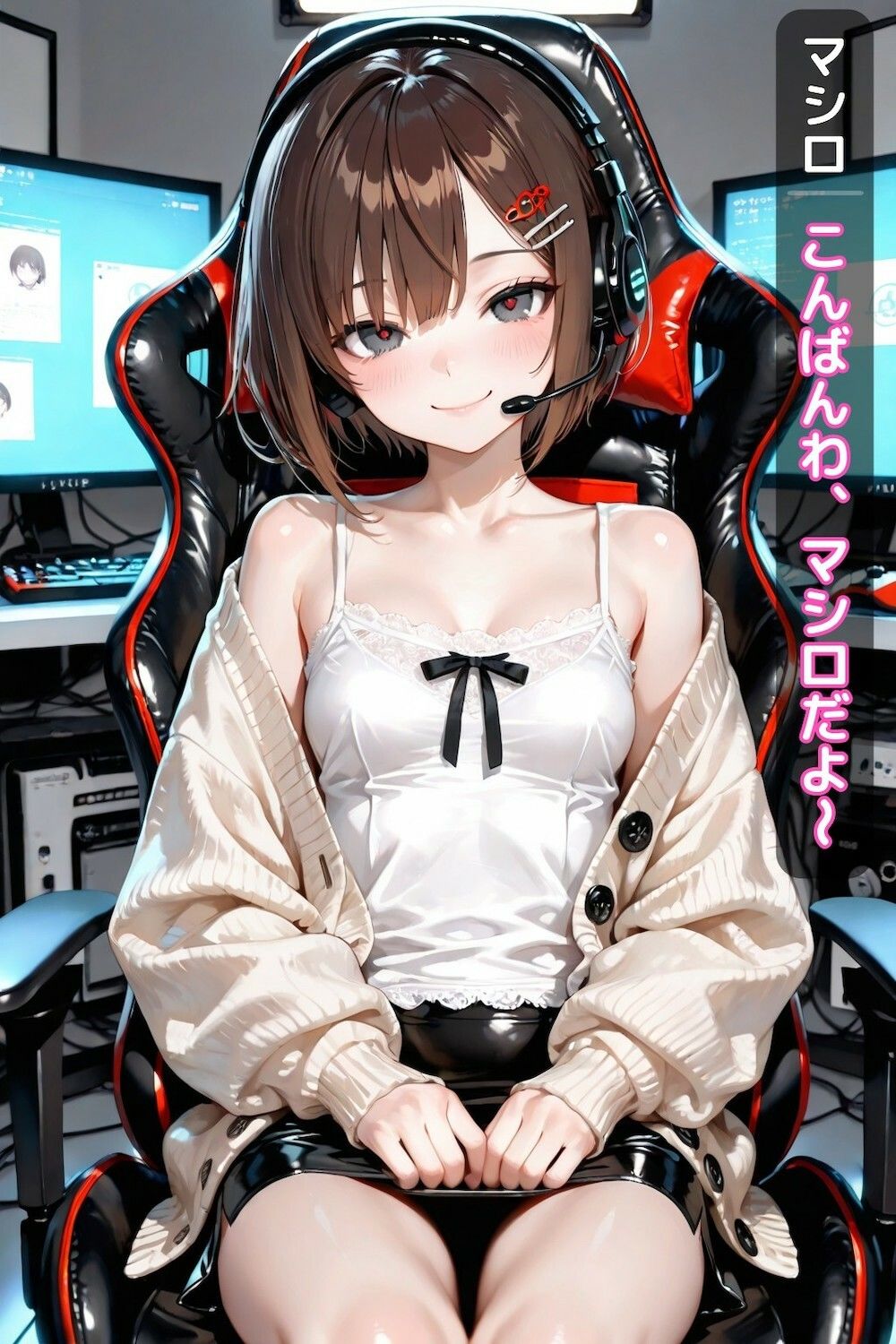 綾瀬真白のV配信で公開するね（3話パック）【地下アイドル】【枕営業】【魔法のオナホ】【CDZ】 サンプル1ページ目