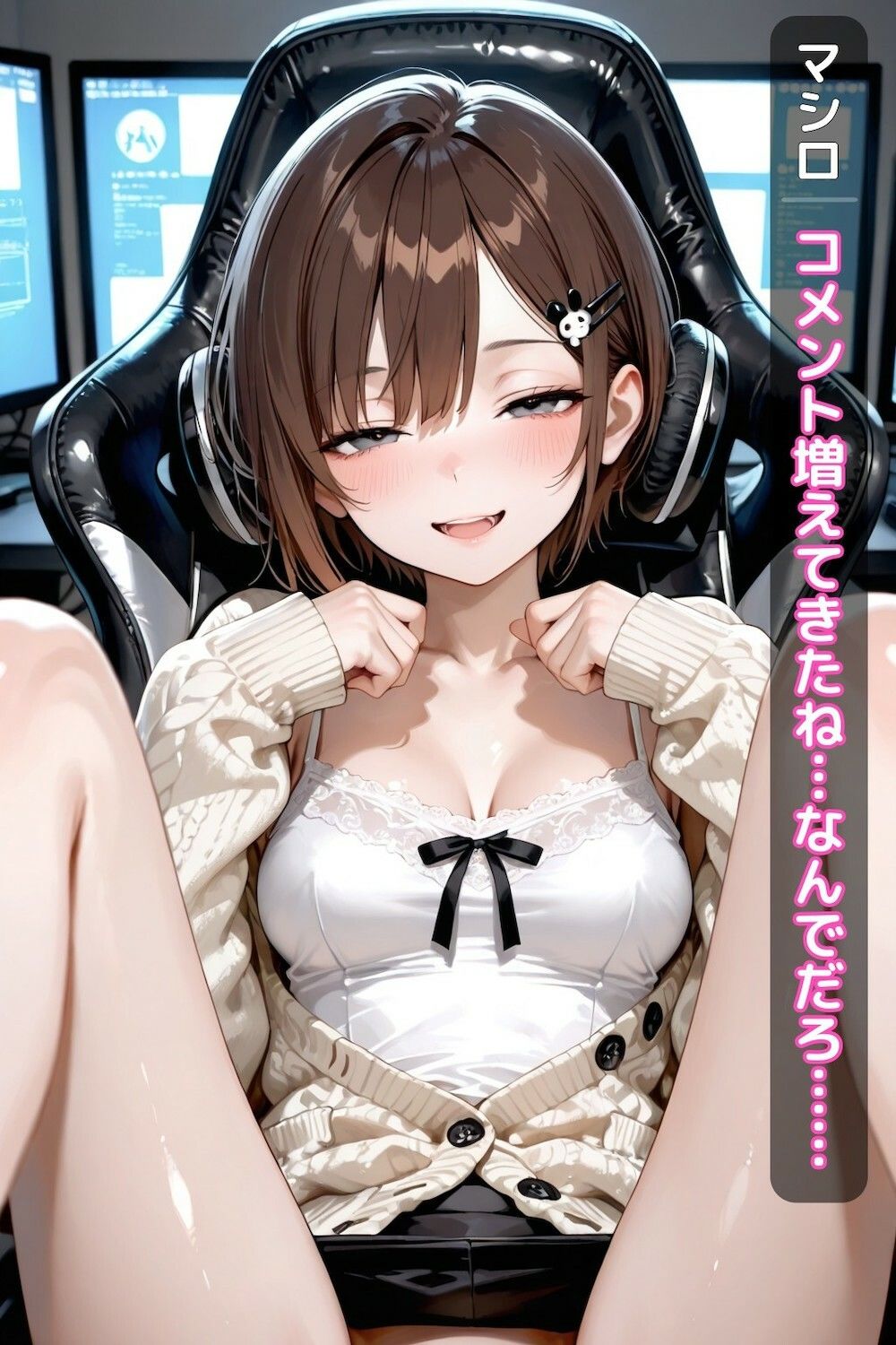 綾瀬真白のV配信で公開するね（3話パック）【地下アイドル】【枕営業】【魔法のオナホ】【CDZ】 サンプル3ページ目