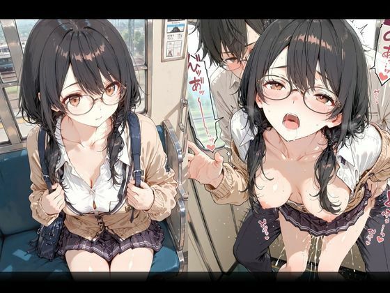 満員電車で巨乳制服女子4人が男に囲まれ交互えっちでイキ狂う体験談 w サンプル7ページ目
