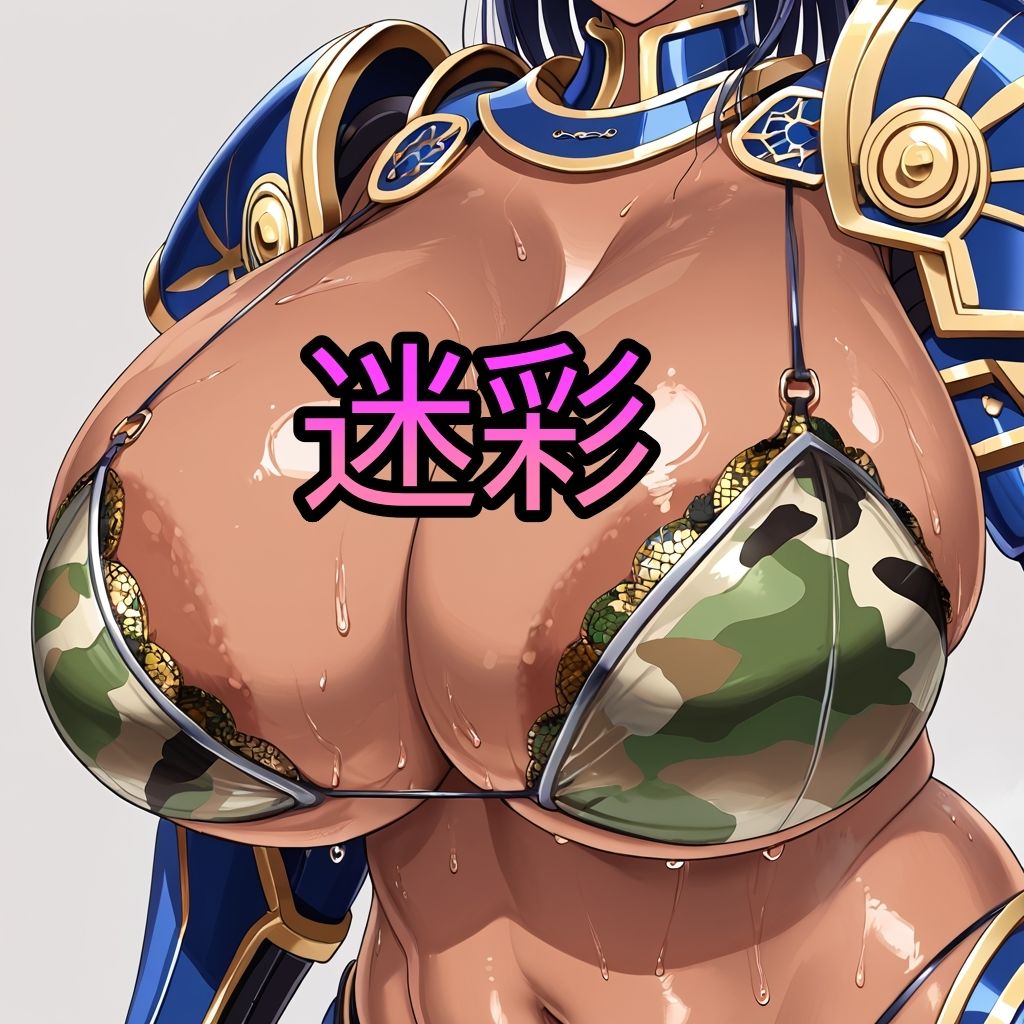 爆乳ビキニアーマー戦士  〜誘惑の胸元絶景〜vol2 サンプル1ページ目