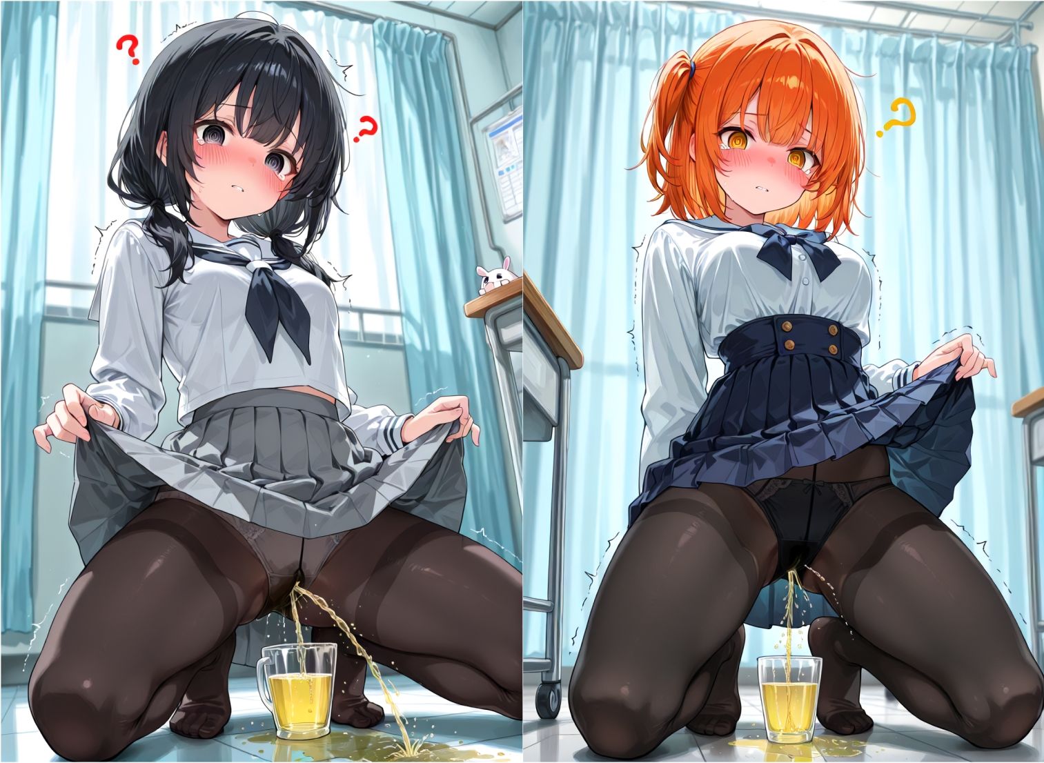 おしっこ図鑑〜催●採尿編〜 サンプル3ページ目