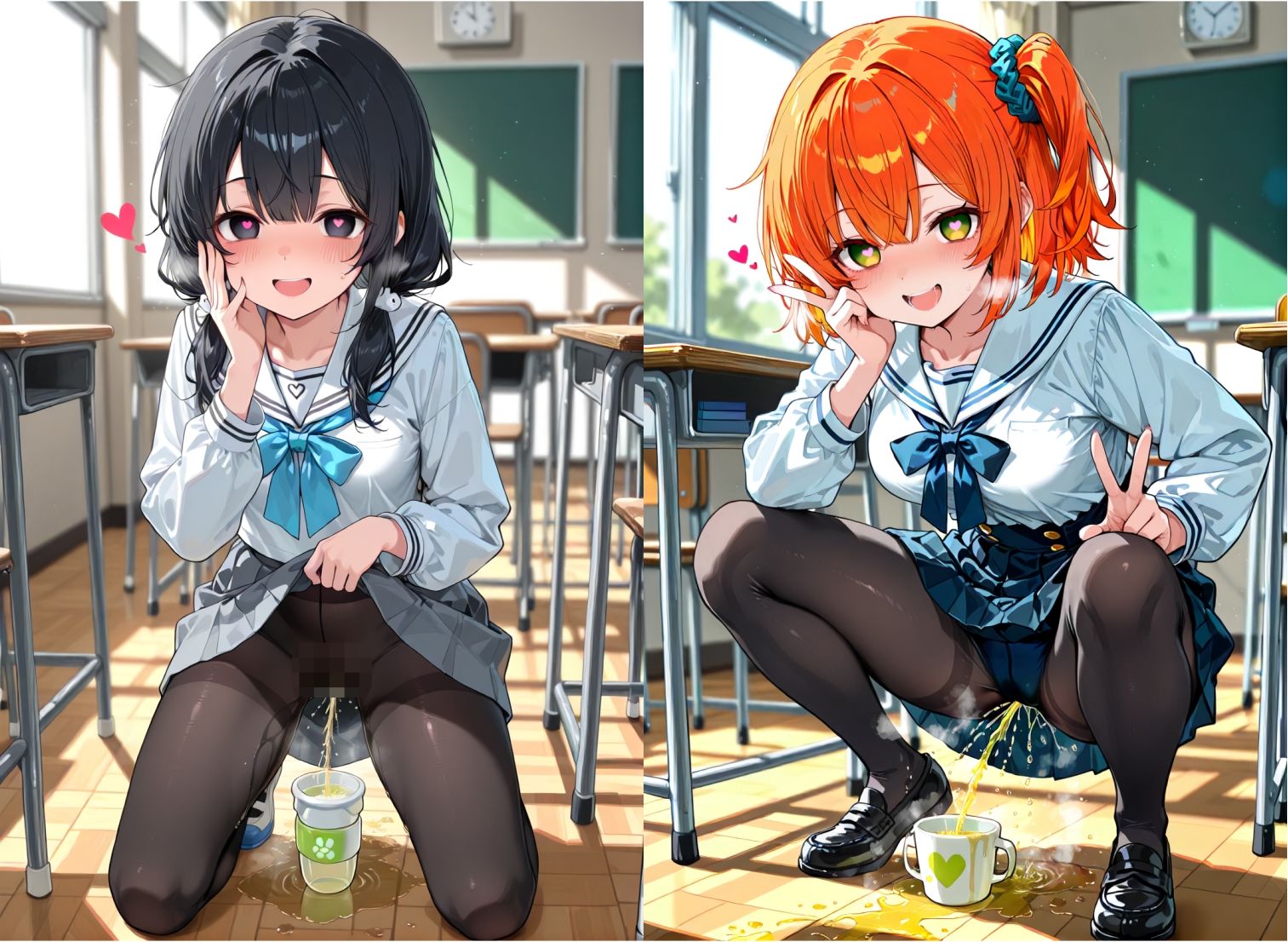 おしっこ図鑑〜催●採尿編〜 サンプル5ページ目