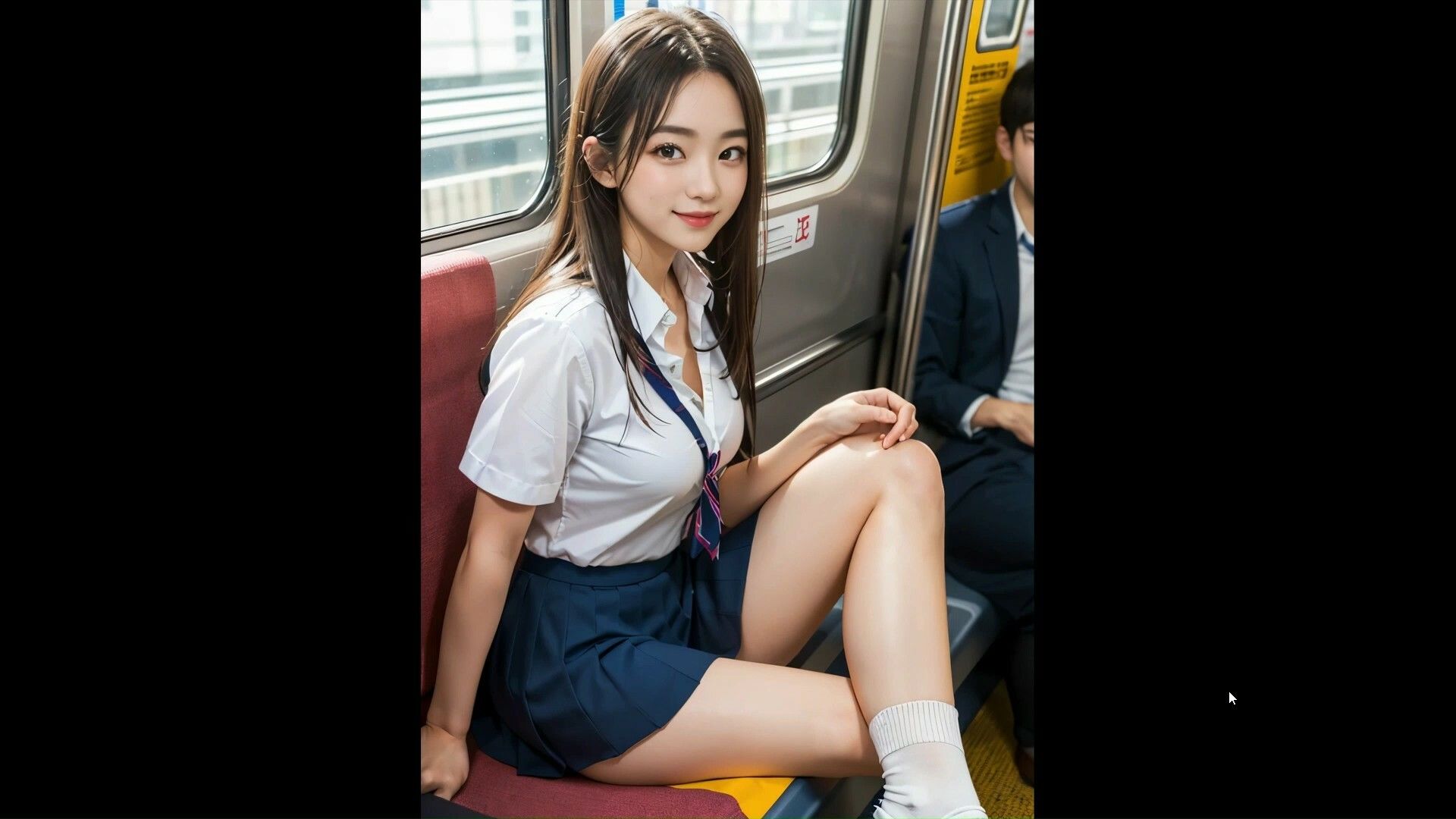 AI女子校生とあんなことやこんなこと、、、 サンプル1ページ目