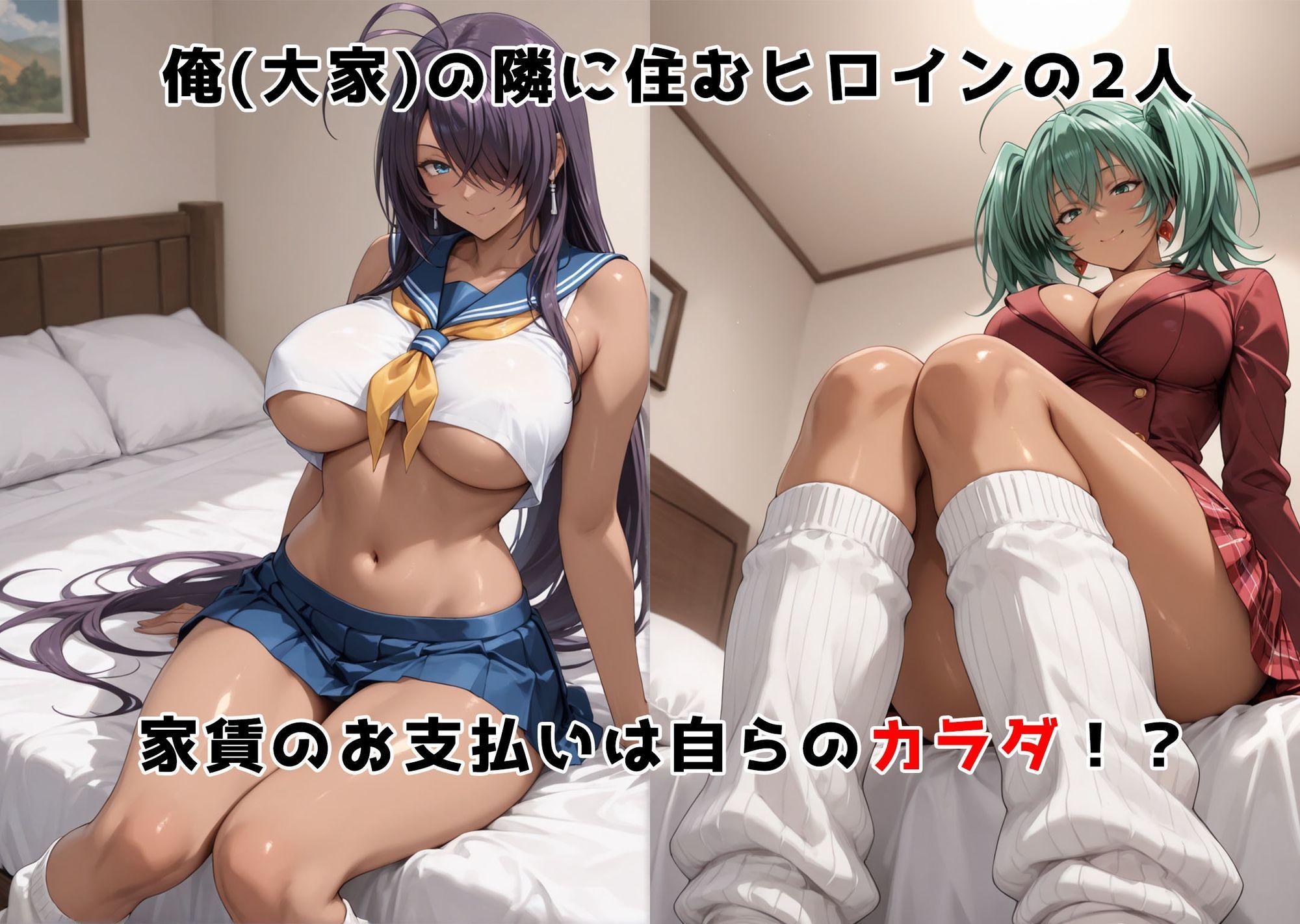 チン体奉仕契約〜大家への家賃は私達のカラダ〜  一騎当〇編 サンプル1ページ目