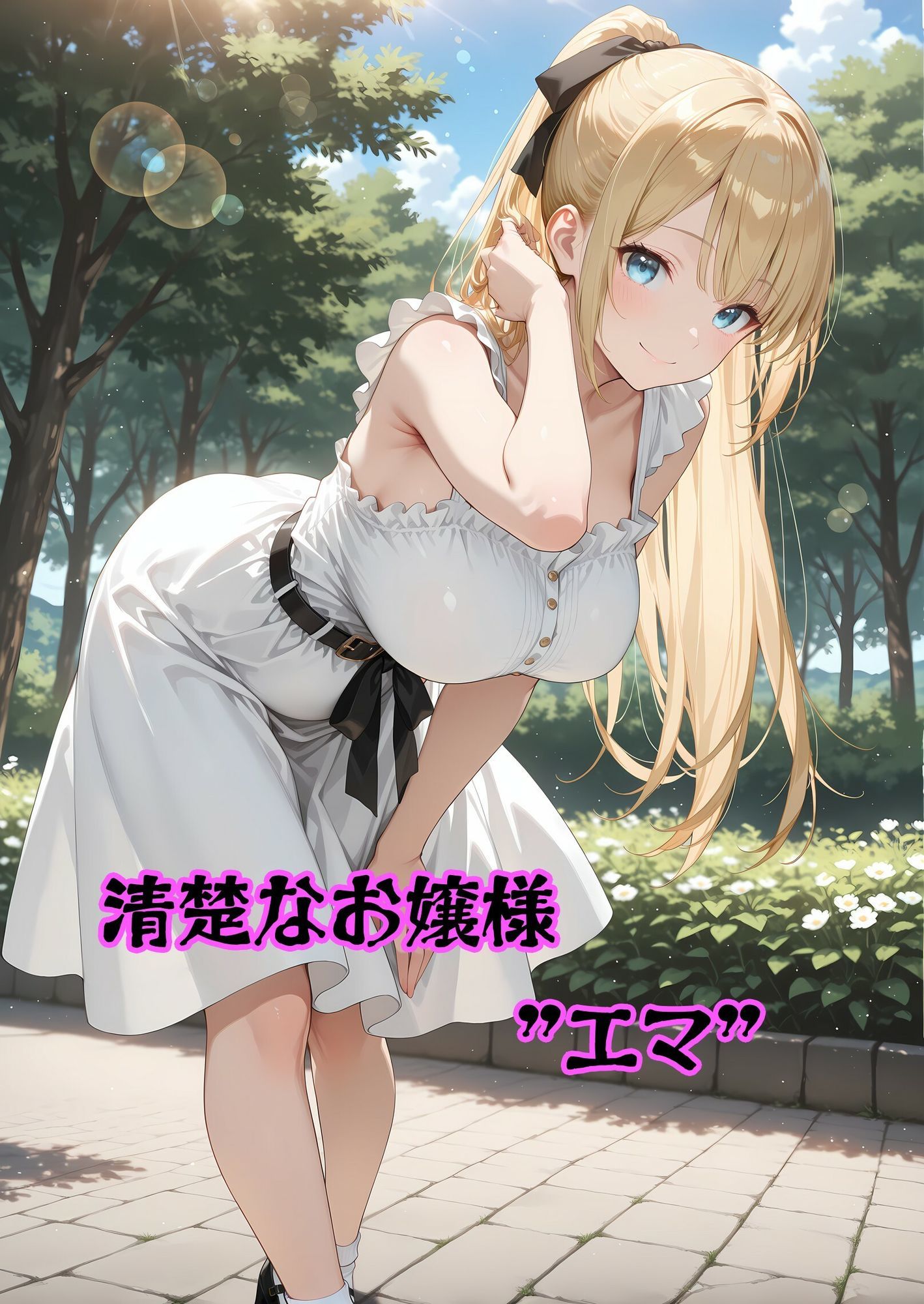催●堕落:清楚なお嬢様エマの甘美な催● サンプル1ページ目