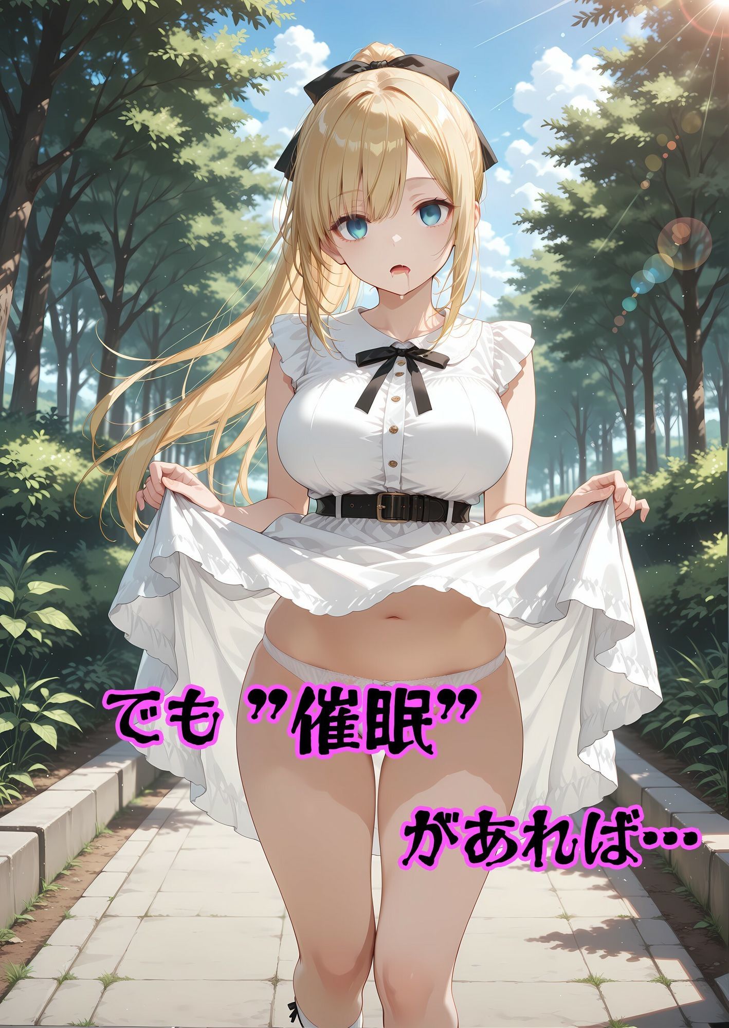 催●堕落:清楚なお嬢様エマの甘美な催● サンプル3ページ目