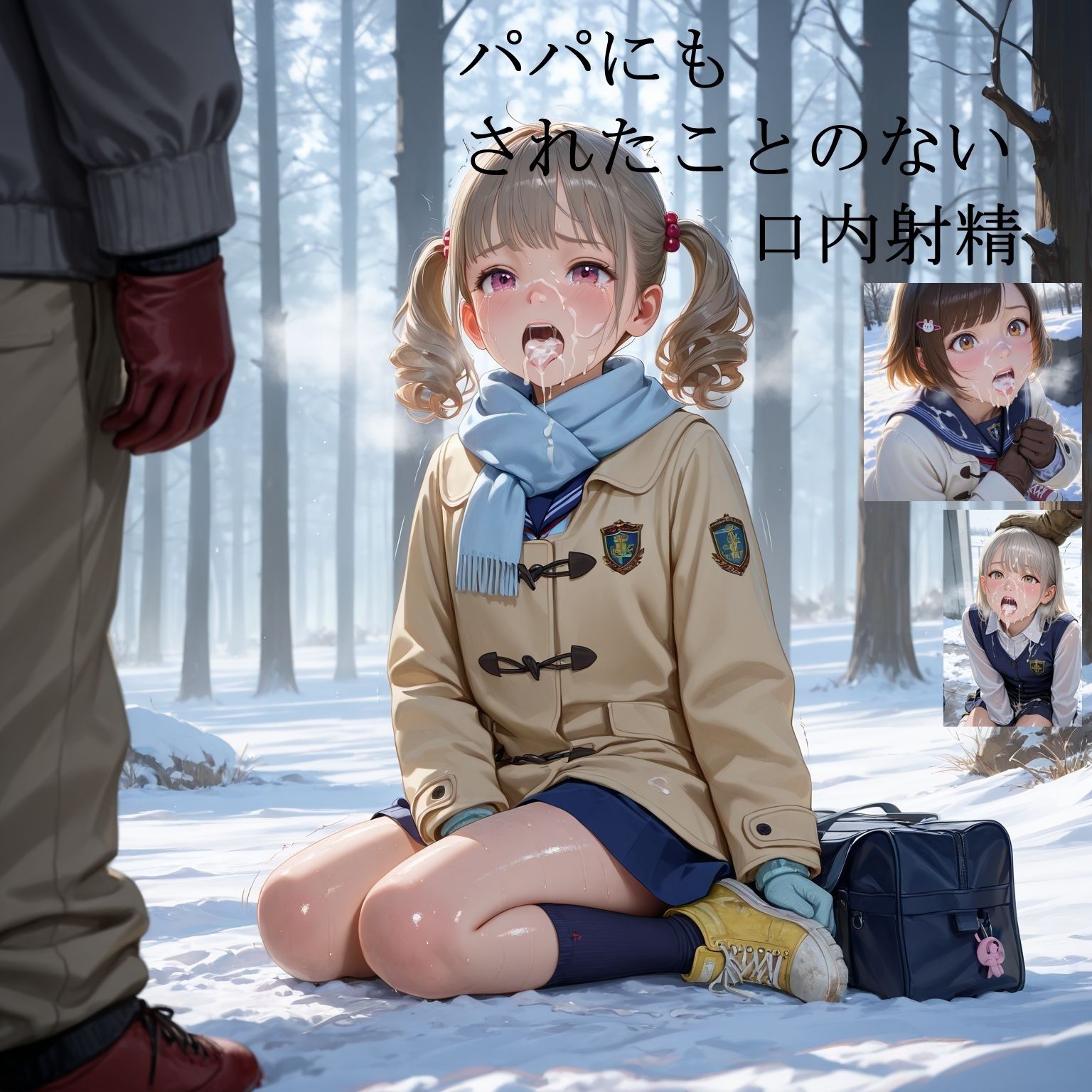 制服女子校生の受難   -キモおじに目を付けられ、レ〇プされそうになったものの 「抜き」を条件提示して貞操を守ることができた事案- サンプル8ページ目