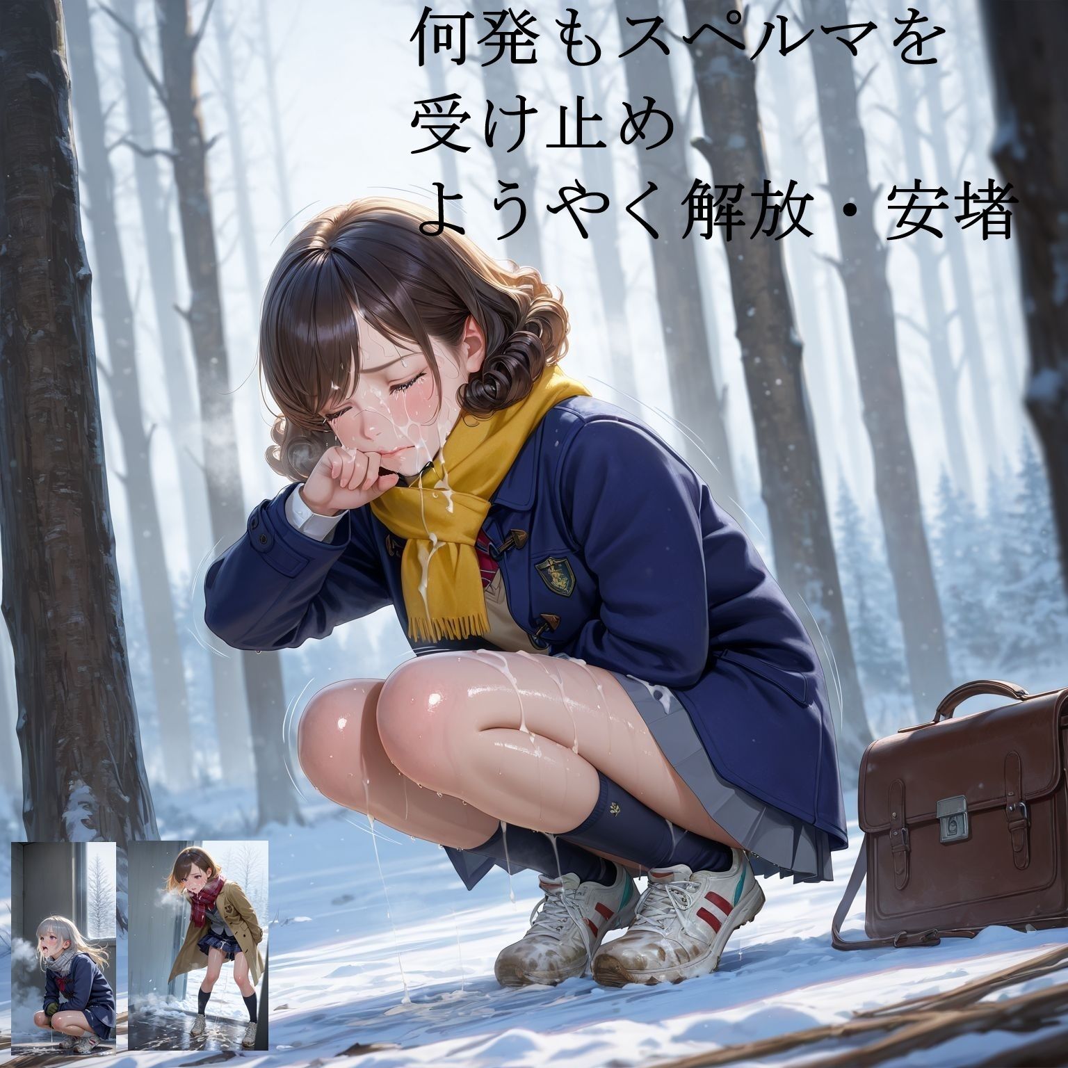 制服女子校生の受難   -キモおじに目を付けられ、レ〇プされそうになったものの 「抜き」を条件提示して貞操を守ることができた事案- サンプル9ページ目