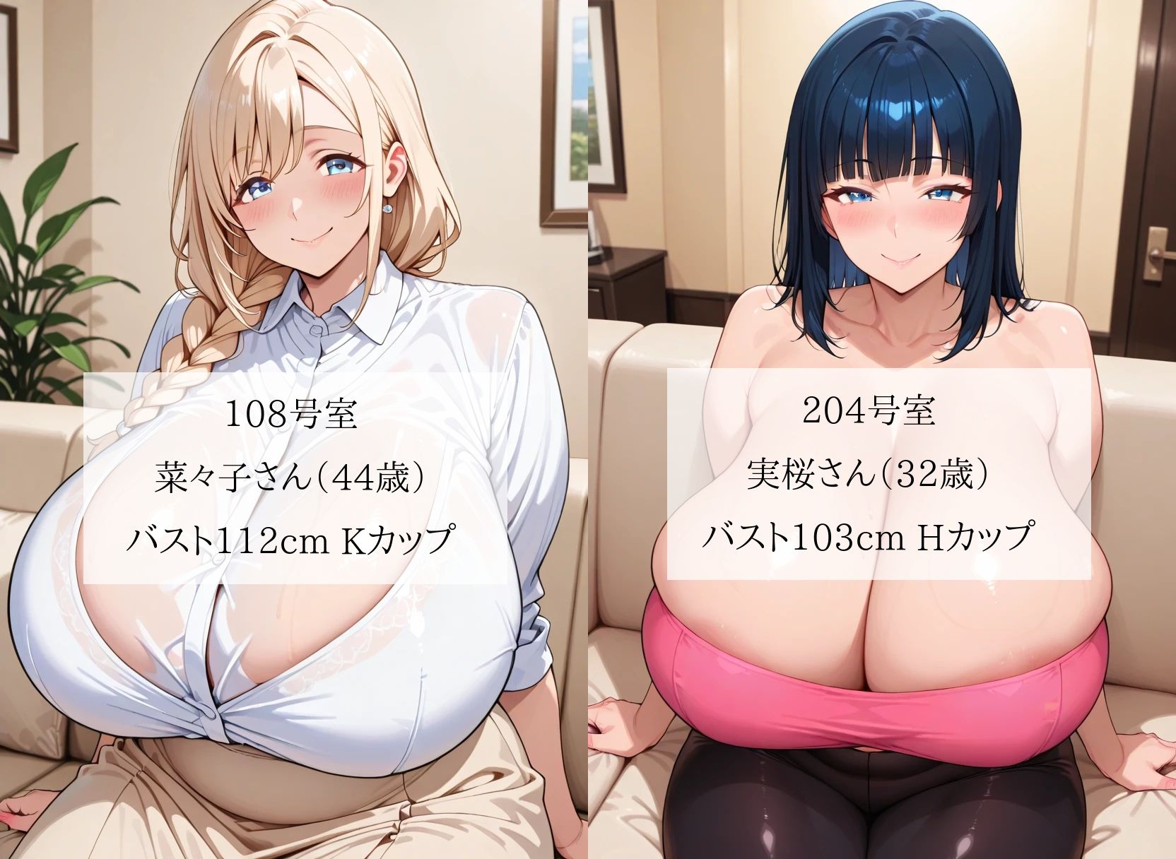 爆乳シンママ限定アパートの管理人になったボク…お仕事は「個人面談」という名の欲求不満熟女の性欲処理でした＜セリフ付CG集＞ サンプル3ページ目