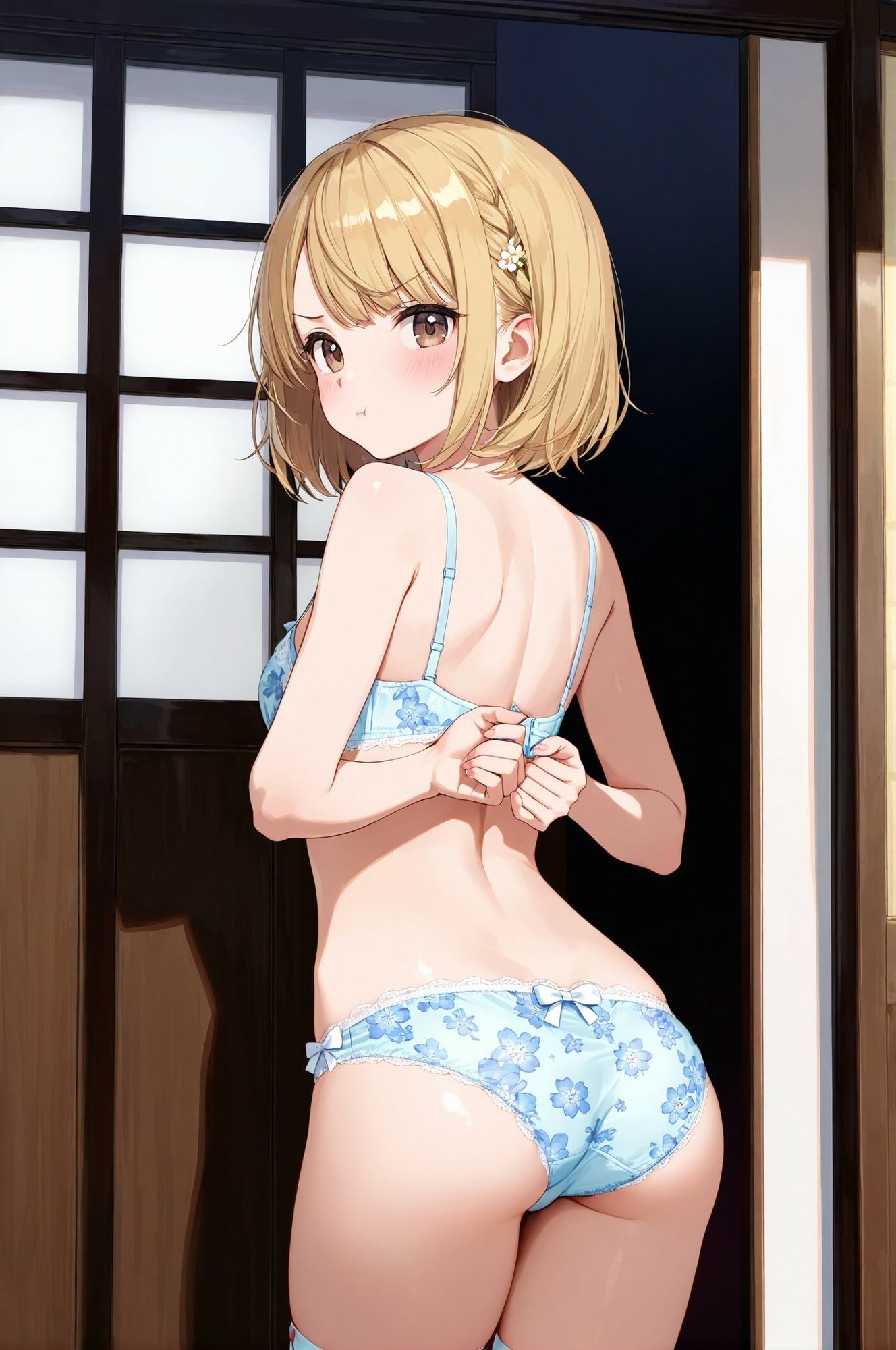 潜入女子更衣室  JK生着替え中 Vol.4 サンプル8ページ目