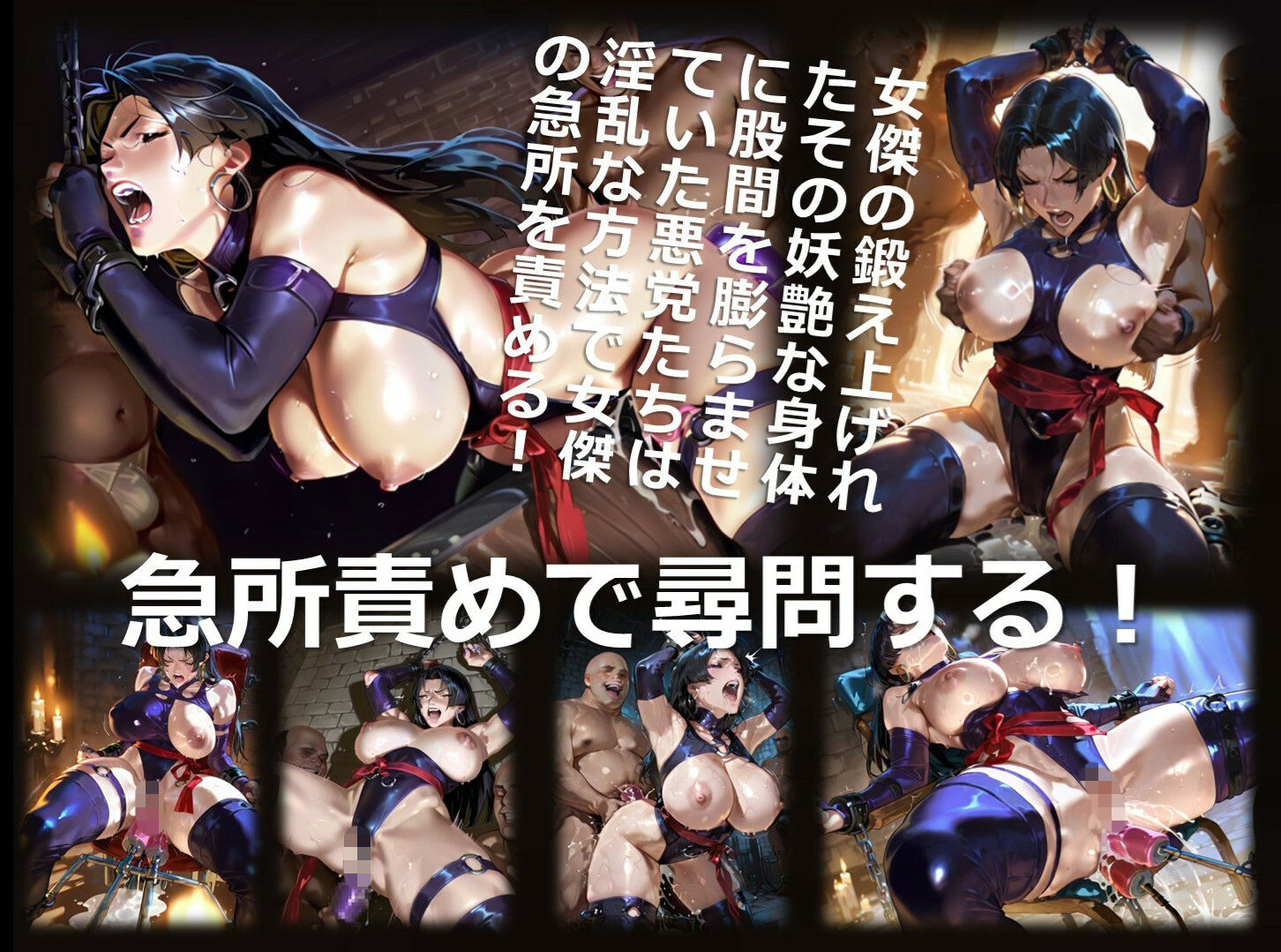 スーパーヒロイン M 第4章 〜尋問〜 サンプル1ページ目