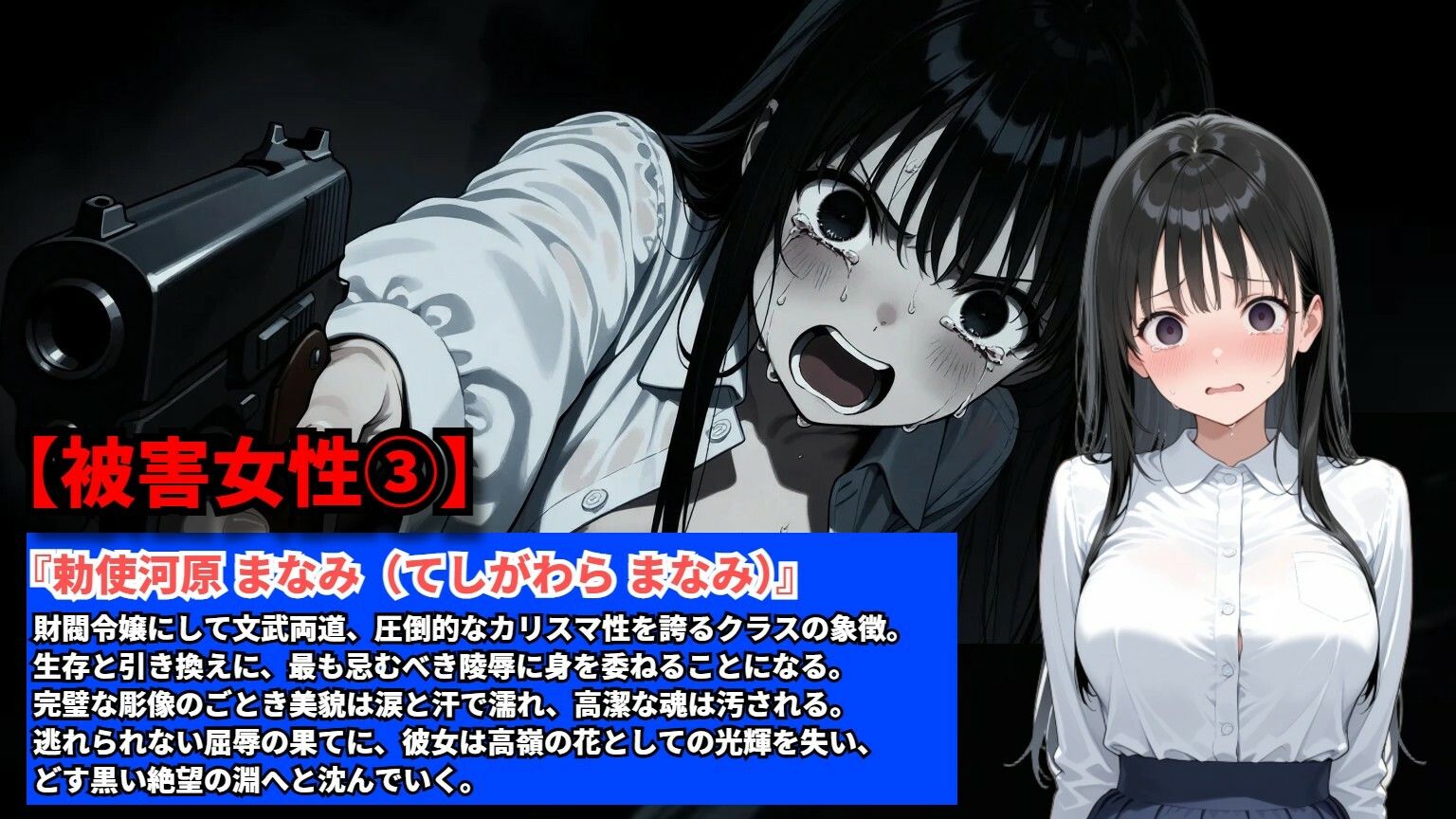 【羞恥体験告白】チカン×ロワイヤル―クラスメイトが殺し合う中、俺だけが女子を犯し続けていた件― サンプル4ページ目