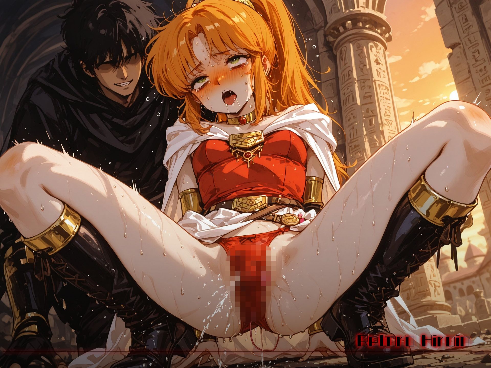 懐古姫々（レトロヒロインズ）＃4 サンプル5ページ目