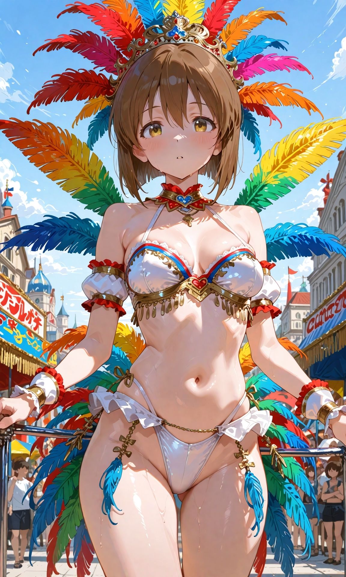 ア○マス・カーニバル！踊る情熱的なアイドルたちのエッチなグラビア撮影（89枚） サンプル2ページ目