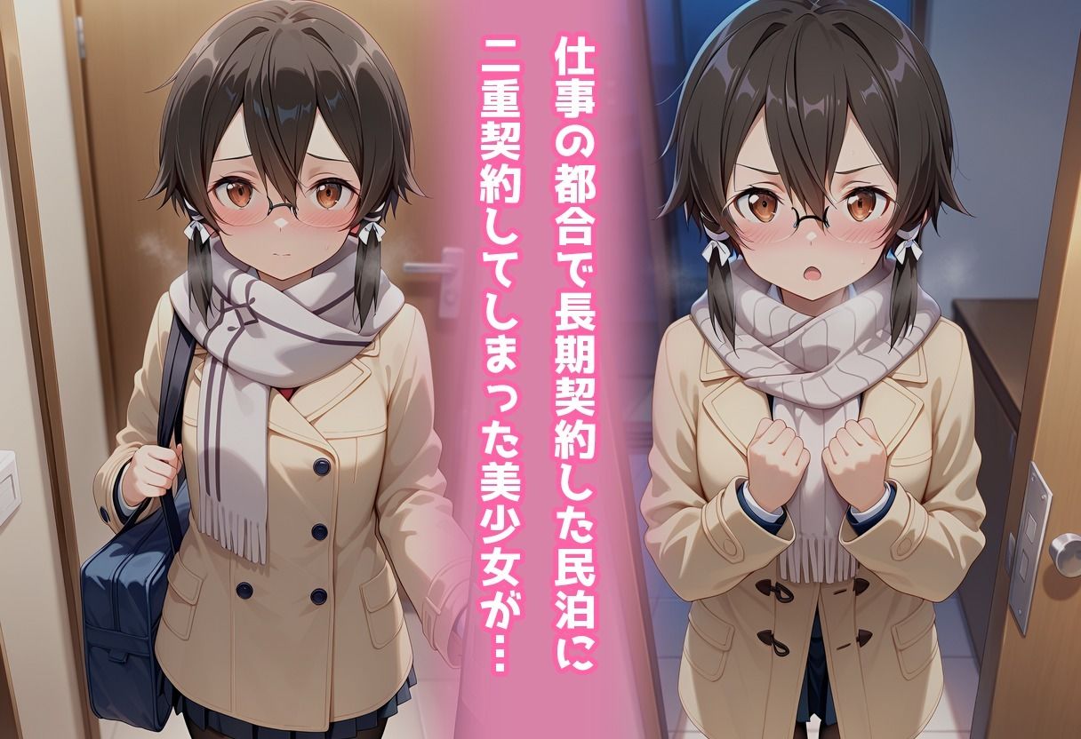 民泊トラブル！？…美少女と突然の強●ルームシェア性活 〜シノン編〜 サンプル1ページ目