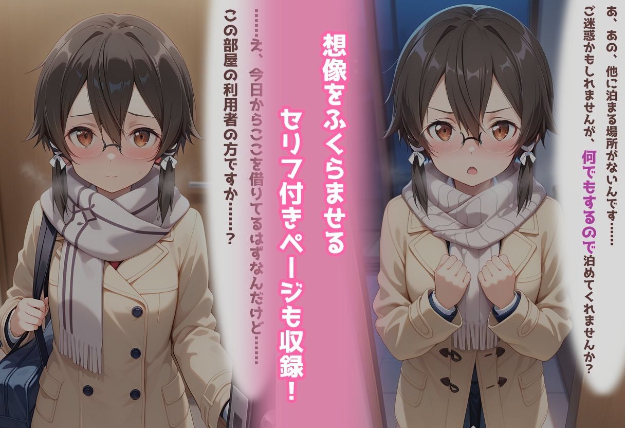民泊トラブル！？…美少女と突然の強●ルームシェア性活 〜シノン編〜 サンプル9ページ目