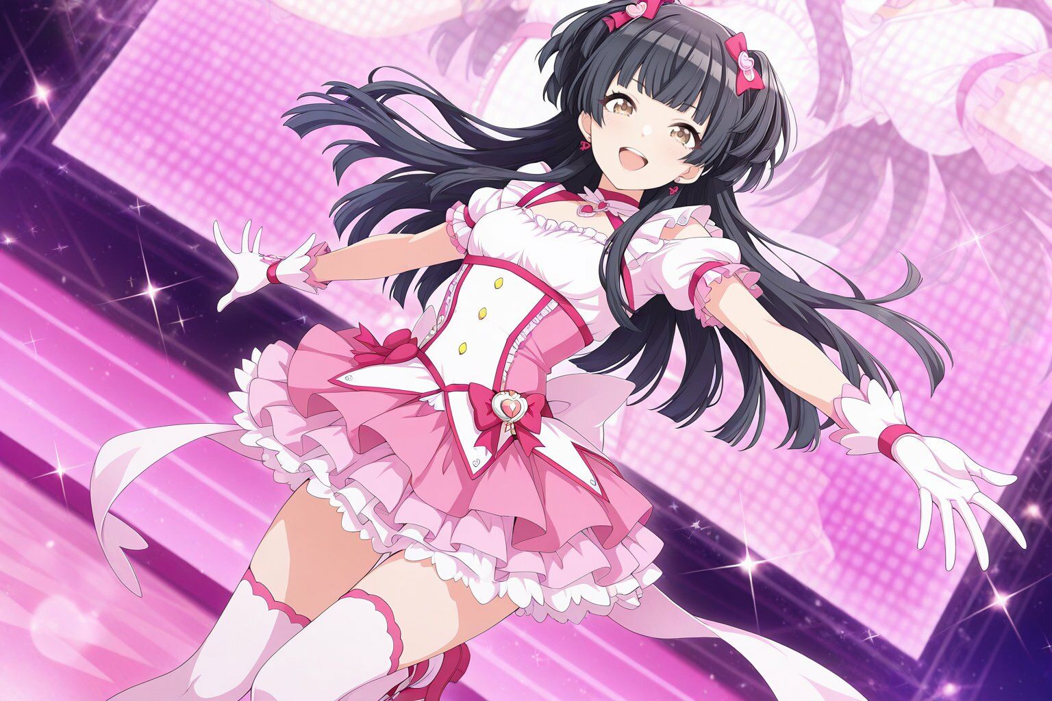 黛冬●子 魔法少女でキモおじにより強●性接待 サンプル1ページ目