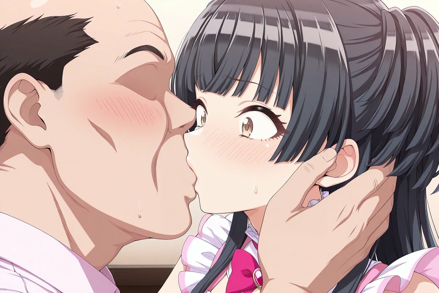 黛冬●子 魔法少女でキモおじにより強●性接待 サンプル3ページ目