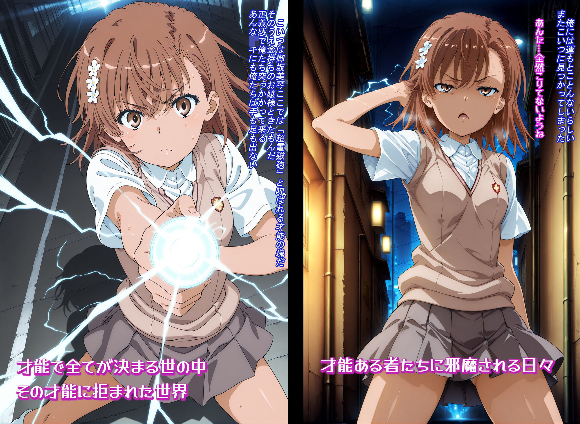 とある魔術のいいなり サンプル2ページ目