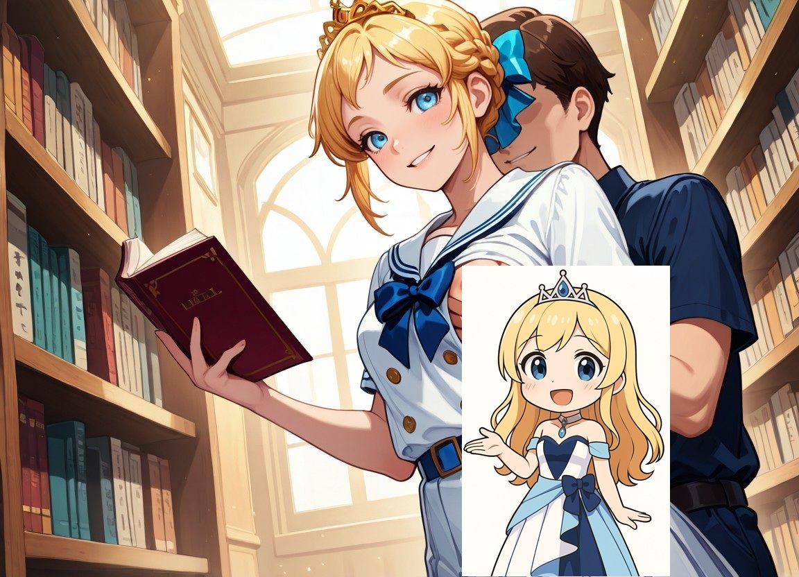 清純プリンセスの着エロ図書館〜書庫の裏、制服で交わる恋〜 サンプル5ページ目