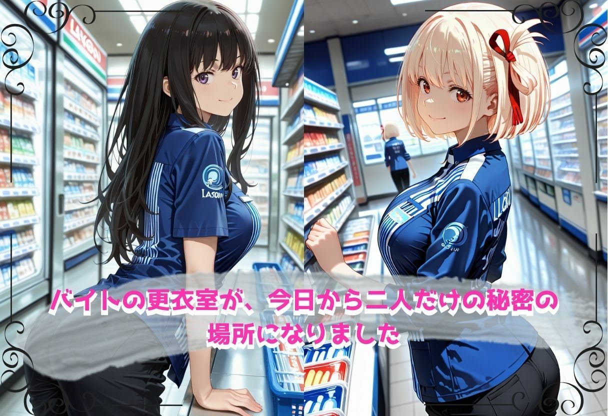 無自覚にエロすぎる先輩のせいで…後輩、閉店後の更衣室で理性崩壊 vol.2 サンプル2ページ目