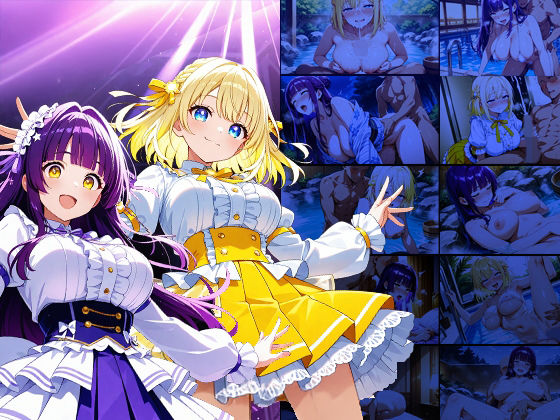 超人気アイドルユニット2人を独占撮影で堕とすまで【4K/500枚】 サンプル1ページ目