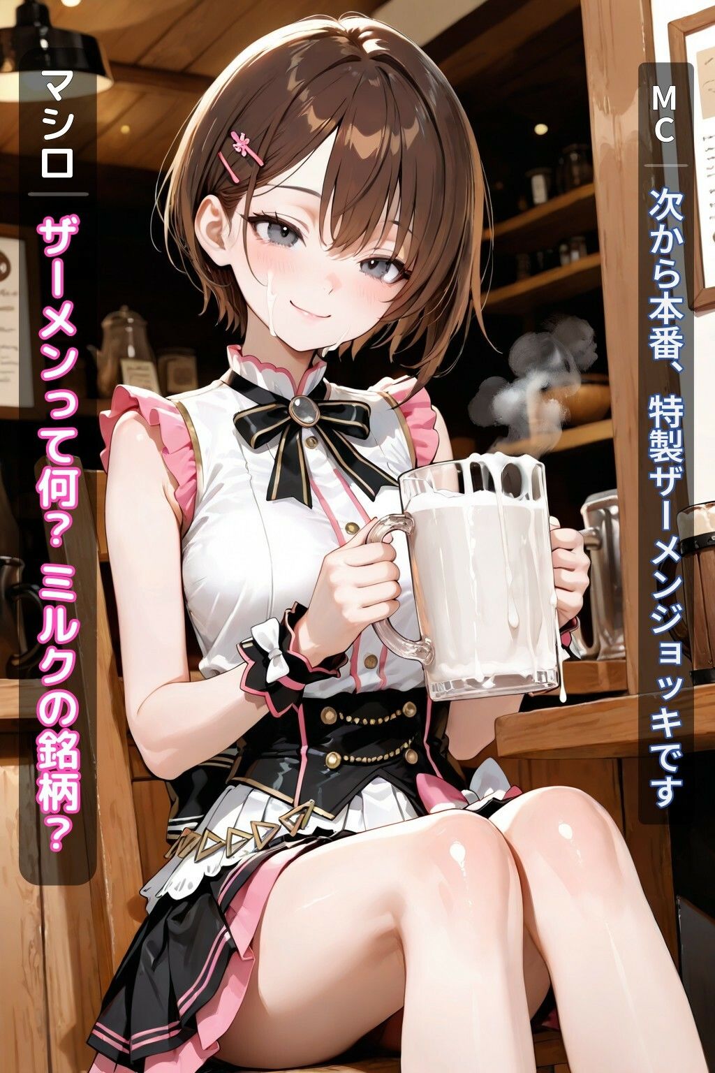 綾瀬真白の限界突破ドキュメント（3話パック）【ごっくん】【アナルゼリー】【触手産卵】【CDZ】 サンプル1ページ目