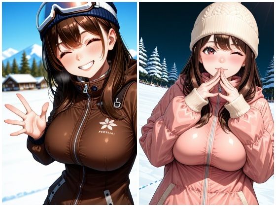 白銀のゲレンデ  溶かす熱 サンプル1ページ目