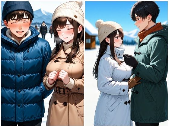 白銀のゲレンデ  溶かす熱 サンプル2ページ目