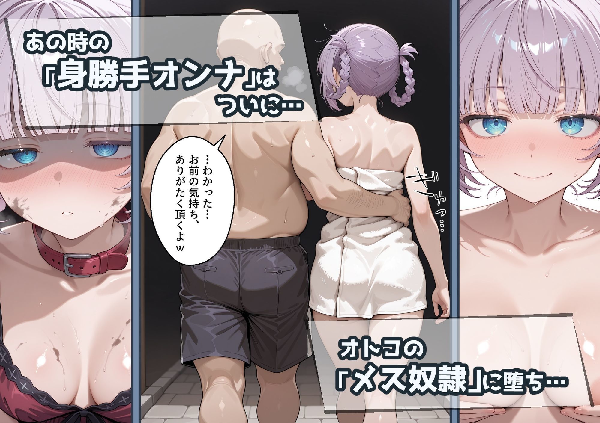 冴えないおじをザマァwしたら 拉致られてメス奴●にされました【よふか〇のうた 七草なずな編】 サンプル7ページ目