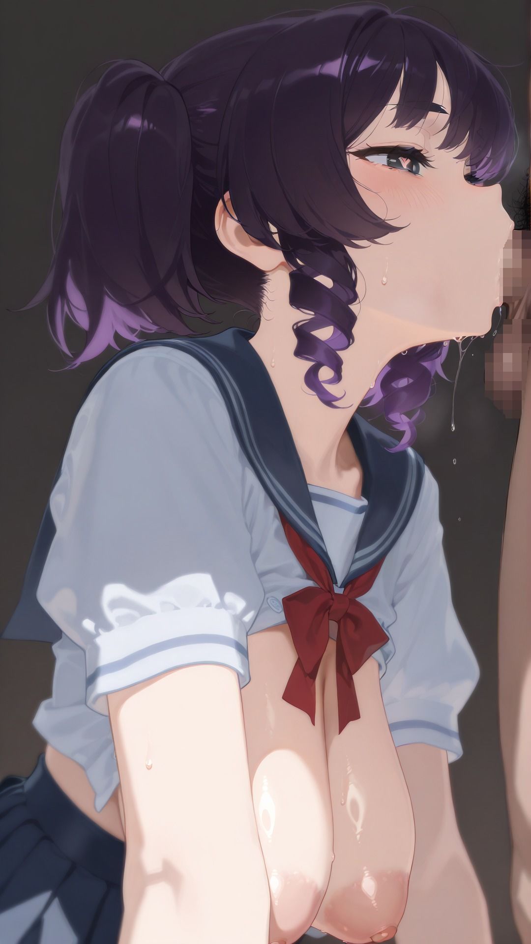 巨乳学生10人大おフェラ祭開催！えっちなおっぱいしている女の子のお口にパコパコ！！爆乳縦乳で幸せいっぱいエッチ学生集合！ サンプル2ページ目