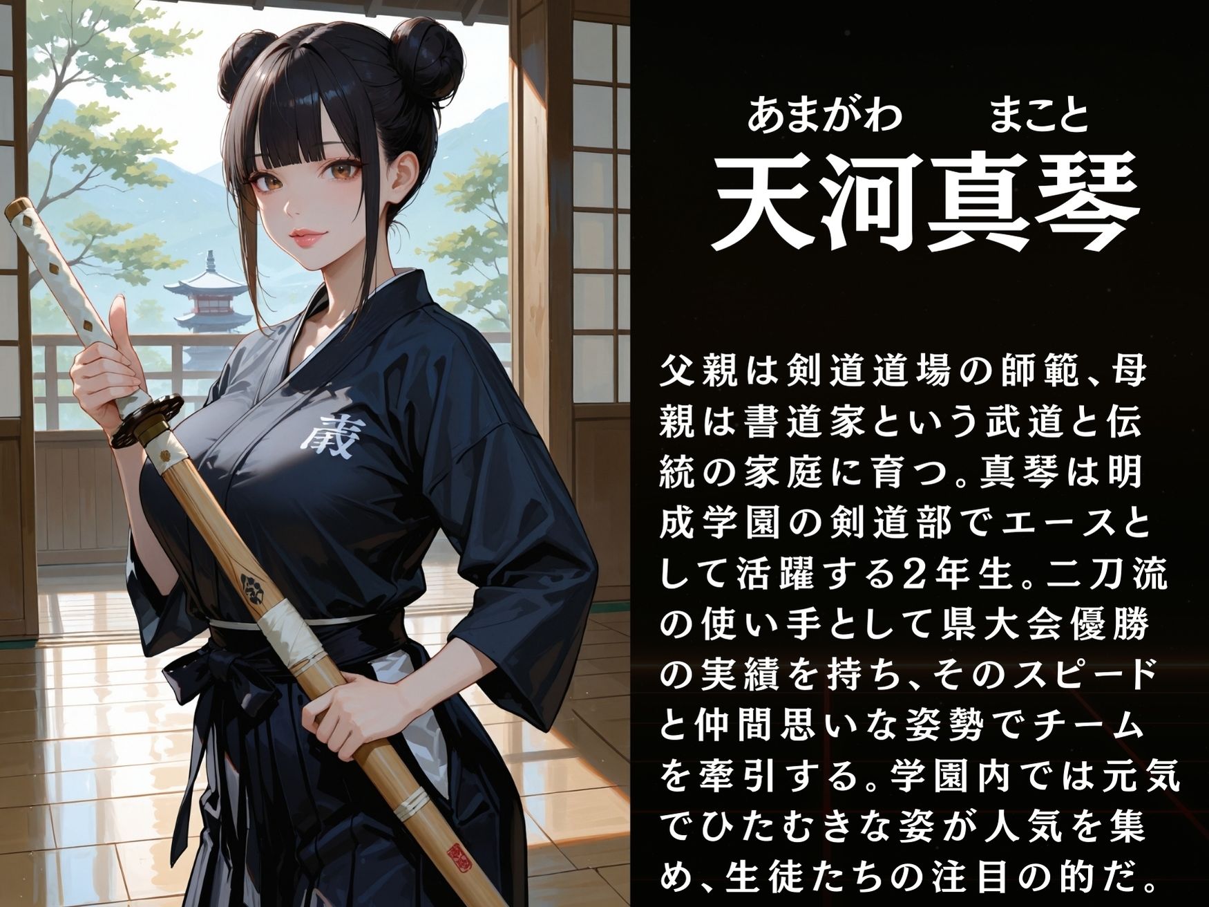放課後の性指導 〜水瀬莉緒と天河真琴の禁断の記録〜部活編 サンプル4ページ目
