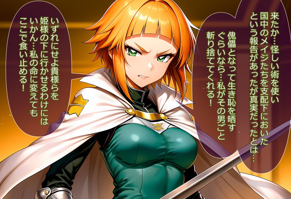 人格排泄誘発能力者のあなたが女の子を性玩具にしていくだけのお話  〜ケース・ハ◯ケギニア 王国編〜 サンプル7ページ目