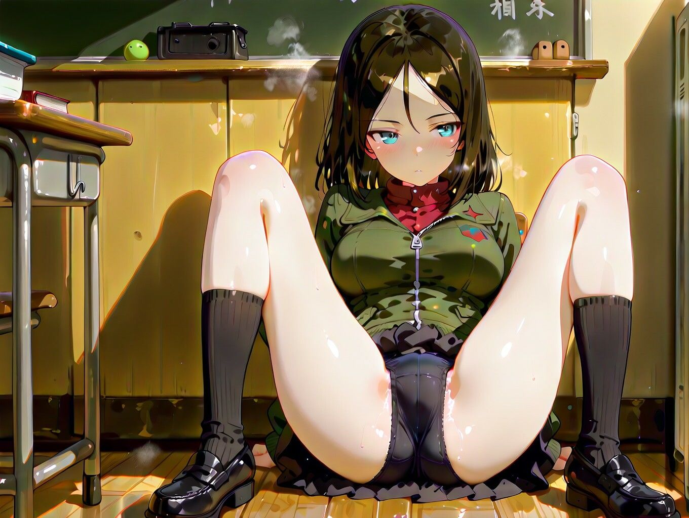 しのるのCG集「ガールズ＆パンツァー＃B2」 サンプル2ページ目