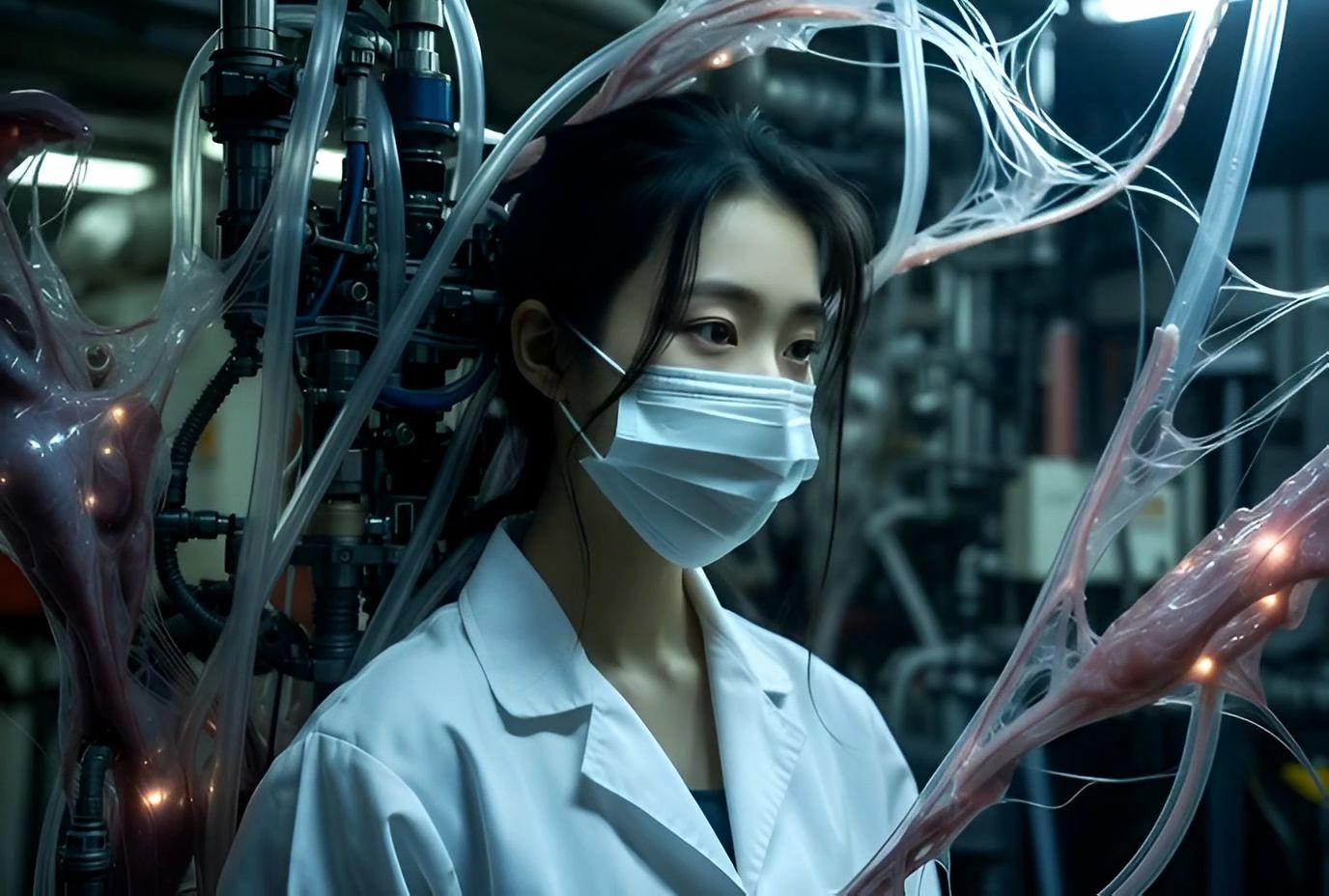 美女と触手01 サンプル5ページ目