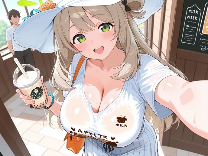 ノノミとリゾパコえっち（はーと） サンプル1ページ目