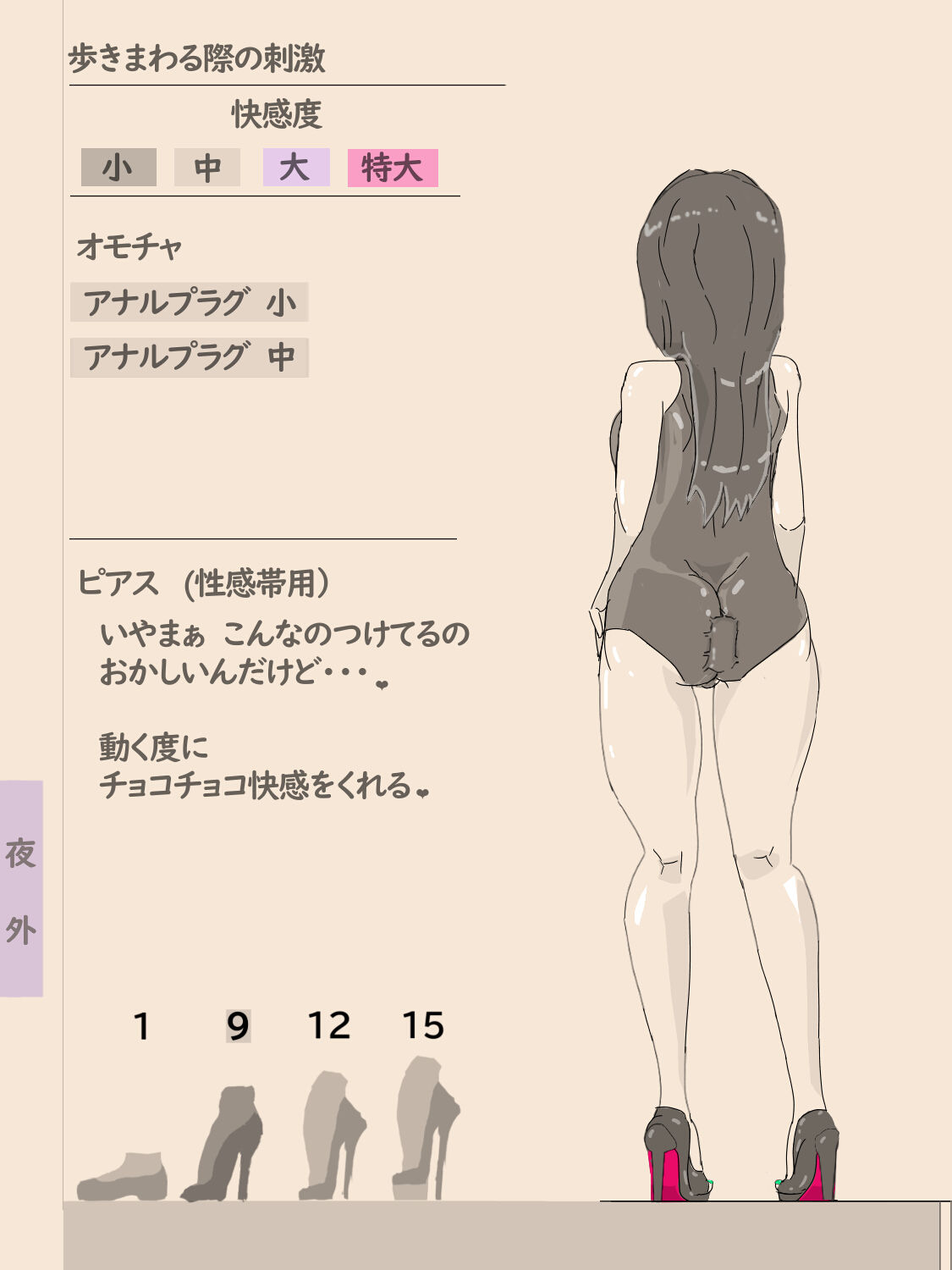 穴場スポット 〜徐々に露出にハマっていく女性〜 サンプル9ページ目