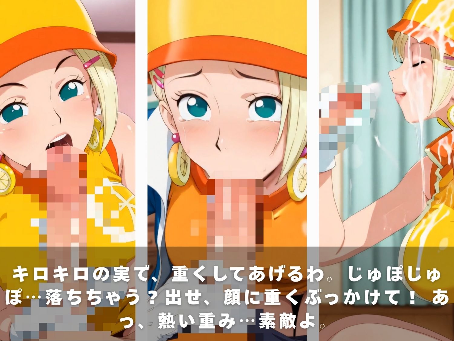【フェラチオ動画】天候棒MAX…10人美女のフェラ嵐が来るぞ！ サンプル10ページ目