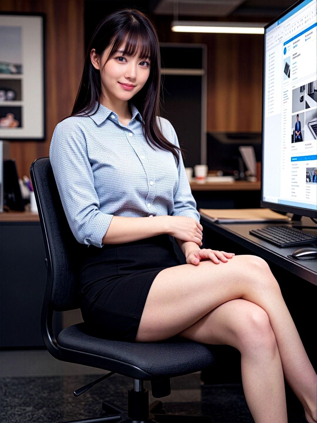 笑顔の彼女  リアル サンプル3ページ目