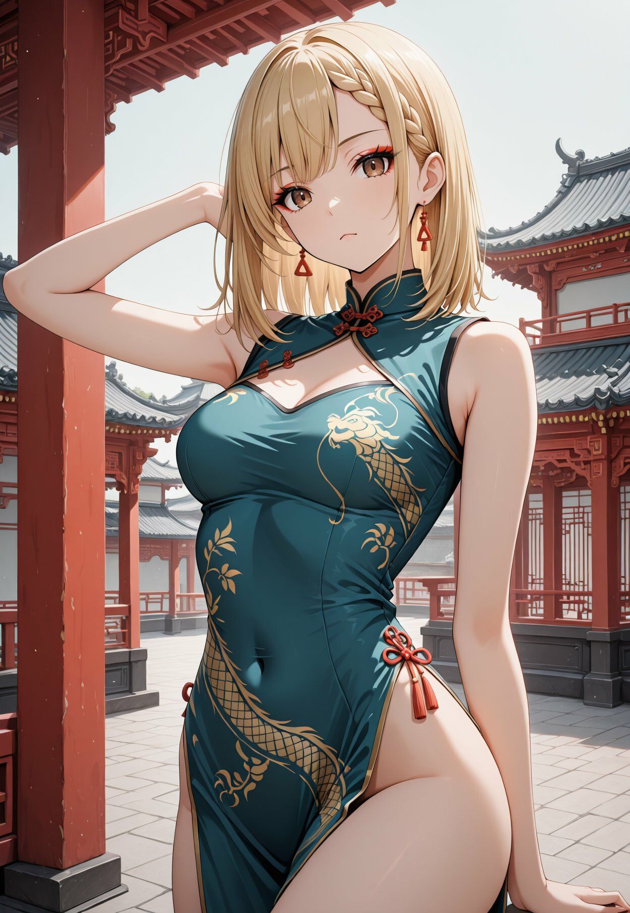中華街の謎の美女  仲貝 紗来（なかがい さら） サンプル1ページ目