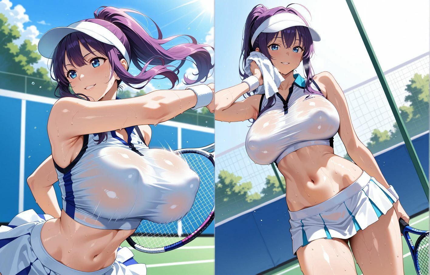 スポーツ美少女たちの超食い込みマンスジを超接写スペシャル！！ サンプル2ページ目