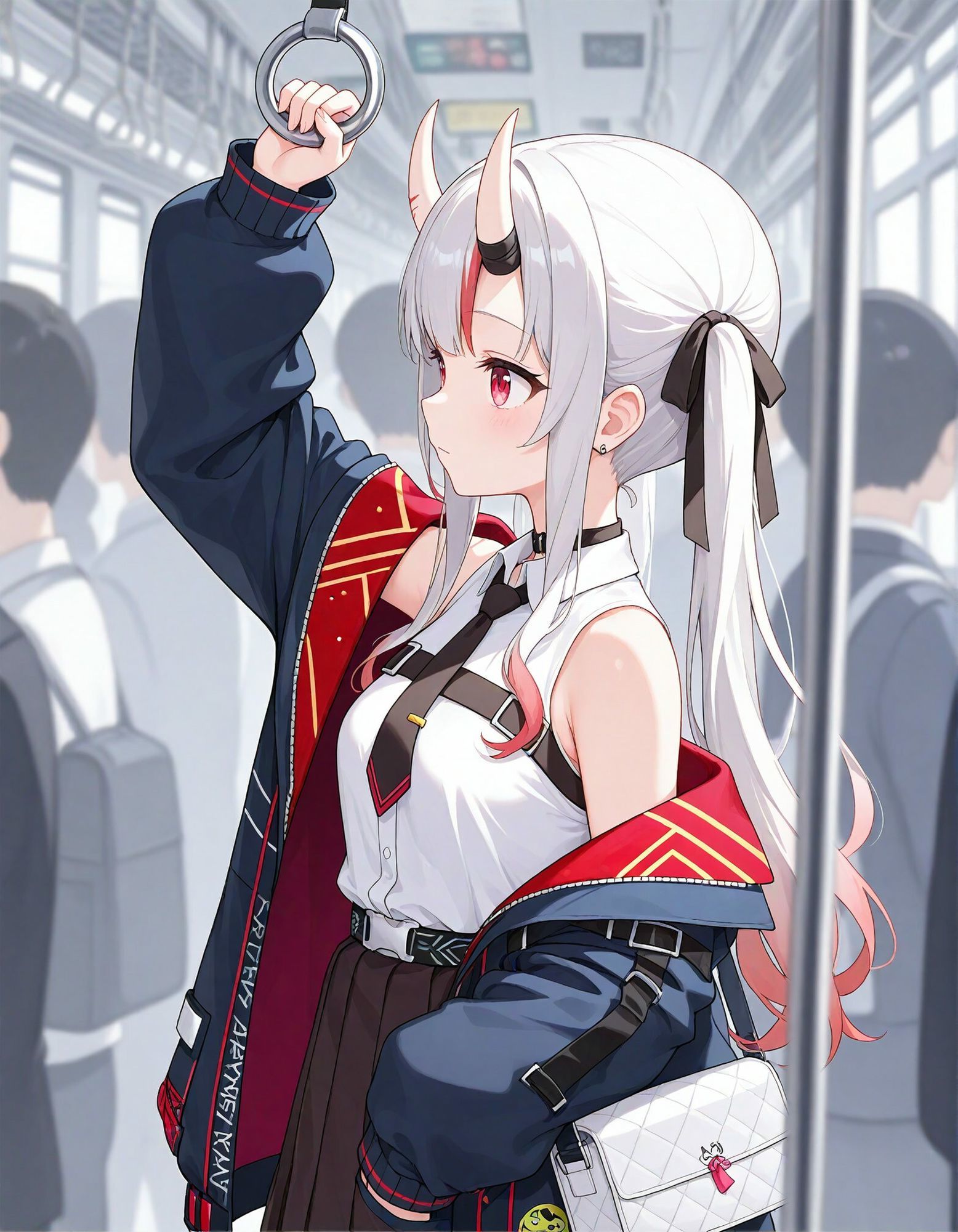痴●電車 犯●れた少女 百鬼あ●め編 サンプル2ページ目