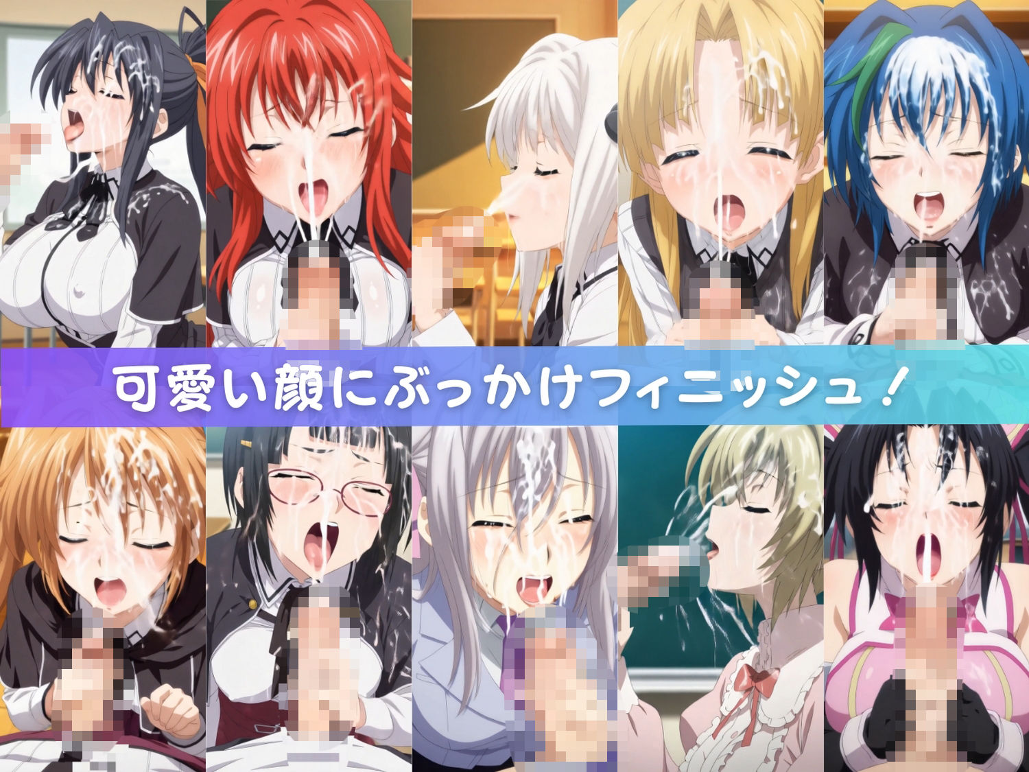 【主観・フェラチオ動画】〜ハ●スクールD×D〜 サンプル2ページ目