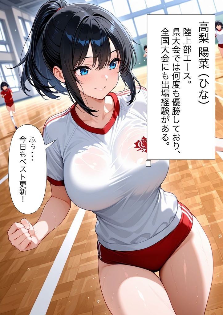 性処理係〜顧問に弱みを握られた陸上部女子〜変態教師と部員によるザーメン調教 サンプル1ページ目