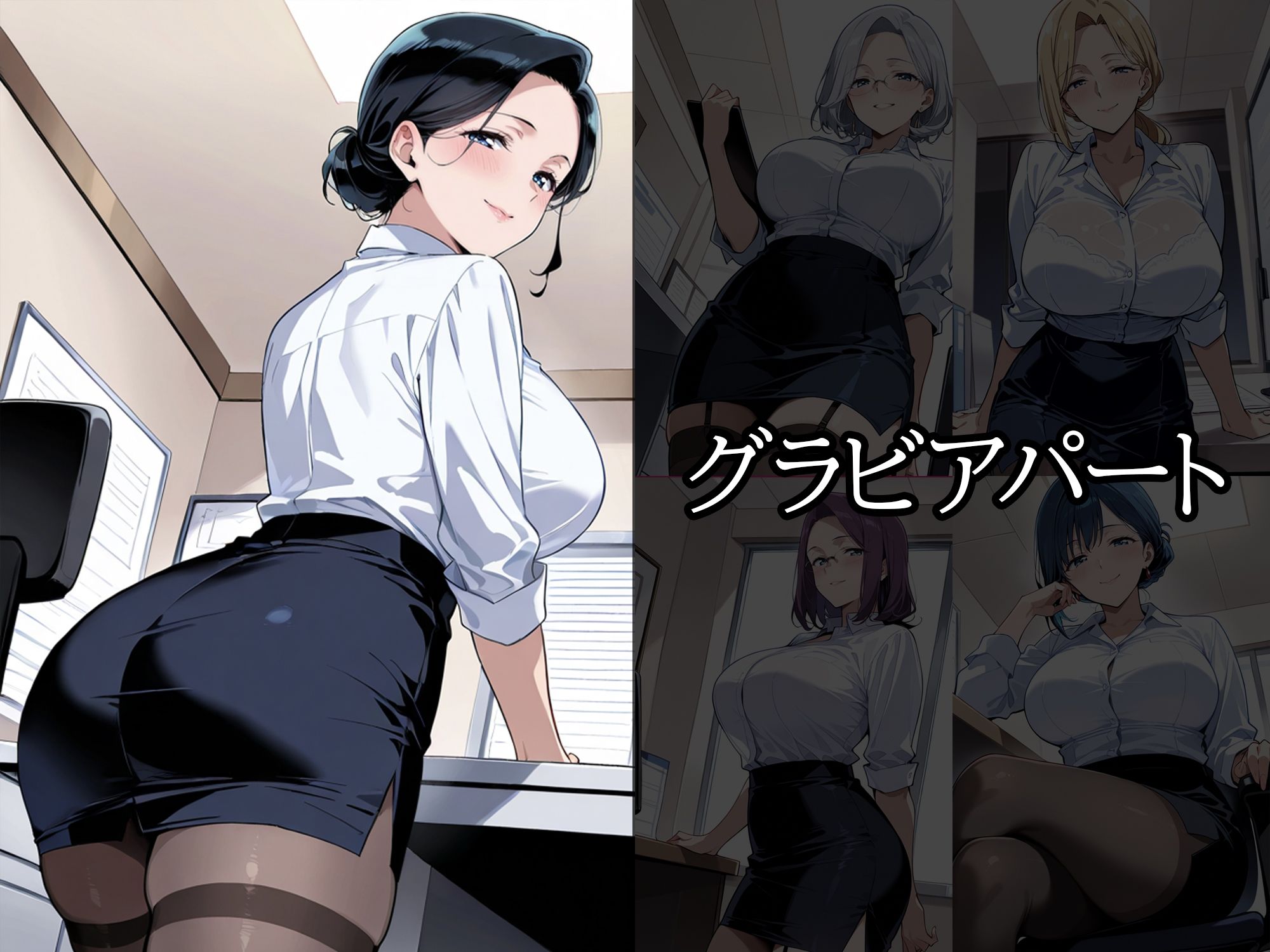 人妻秘書  〜秘密の残業〜 サンプル2ページ目