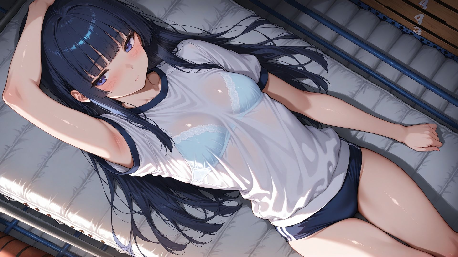 ブルマ日和。― 姫カット編:ブラ透け ― サンプル5ページ目